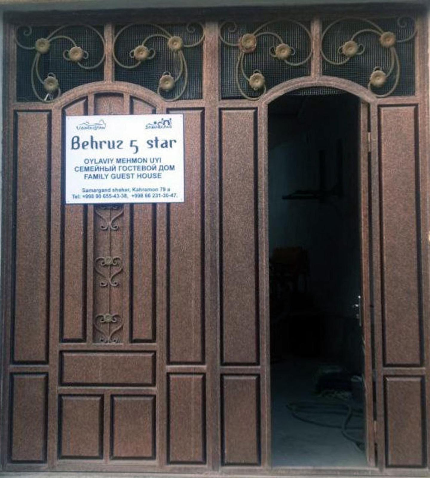 Guest House "Behruz 5 Star" Samarkand Exteriör bild